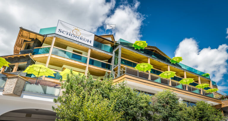 Hotel Schönruh Gerlos : Aussenbereich Sommer