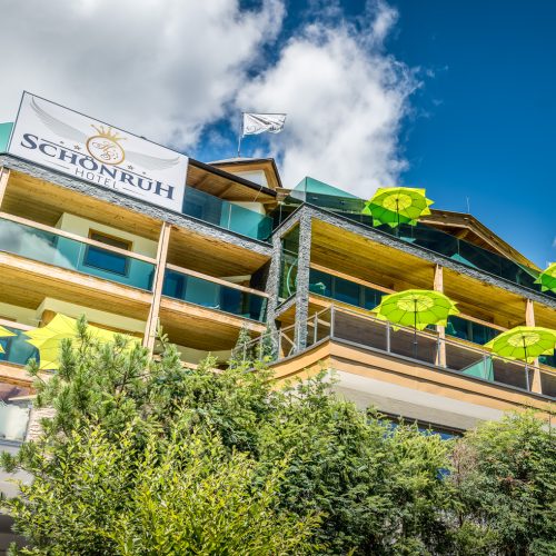 Hotel Schönruh Gerlos : Aussenbereich Sommer