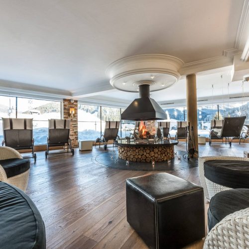 Hotel Schönruh Gerlos : Relaxe Spa - Kamin Louge